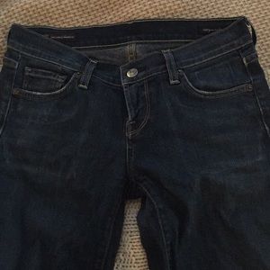 Gently worn boot cut citizens of humanity denim